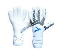 Precision Elite 3.0 Contact Gants de Gardien de But avec Grip en Latex Noir 4 mm Coupe négative Super Lite Coupe sans Bretelles ou à Sangles 9,5