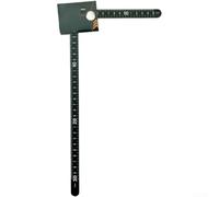 Precision Engineers Règle carrée en acier inoxydable 90 degrés pour menuiserie Perçage de trous 150 mm et 300 mm (30 cm)