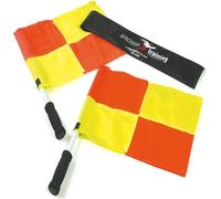 Precision - Ensemble drapeau de juge de ligne homme/femme unisexe RD710 (taille unique) (Jaune/Orange/Noir)