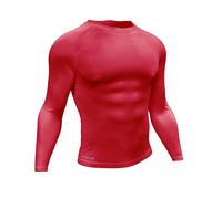 Precision Essential Baselayer Long Sleeve Shirt Adult XLarge 46-48" Red XLarge 4