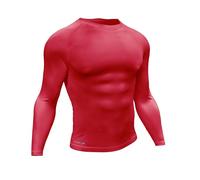 Precision Essential Baselayer Long Sleeve Shirt Adult XSmall 32-34" Red XSmall 3