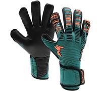 Precision - Gants de gardien de but Elite 2.0 Contact hommes/femmes unisexes RD1461 (10,5) (pétrole/orange fluo/noir)