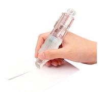 Precision Glue Pen, Portable and Easy Control for Crafting and Stationery with Press Dot Dispensing, Erasable Double Sided Tape Pen for School Students Boys Girls Beginners Professionals