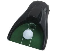 Precision Golf Cup - Auto Return Putting Trainer, 8 inch Practice Hole with Simulator, Portable Target Pair with Swing, Backyard Training Style, Sports Tools for Home, Office, Garden