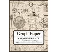 Precision Grid Notebook - 5x5 Quad Ruled Composition Book 120-Pages: Letter Size 8.5” x 11” Graph Paper for Math Homework, Science Projects, Engineering Drafts, and Technical Diagrams