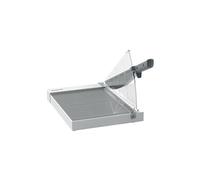 Leitz Precision Home Office 90190000 - Cisaille A4, Capacité 10 Feuilles, Longueur de Coupe 305 mm, Lame en Acier, Repères d'Alignement, Ligne de Coupe Lumineuse & Protège-Lame
