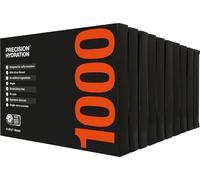 Precision Hydration Mélange de Boisson Électrolyte - Sans ingrédients artificiels, Poudres d'Électrolytes à Plusieurs Concentrations - Portions Individuelles Étanches (Pack of 80, 1000 mg/L - Orange)