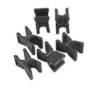Precision Lot de 6 Clips pivotants de Rechange pour Filet de Football