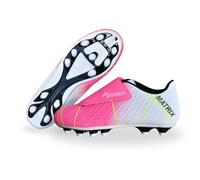 Precision Matrix Junior Football Boots FG 2 Fuchsia/White/Lime 2 Fuchsia/White/L