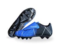 Precision Matrix Junior Football Boots FG J8 Blue/Black/Silver J8 Blue/Black/Sil