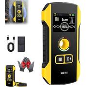 Precision Metal Detector Wall Scanner with Positioning Hole, 3-in-1 Wall Detector Scanner with Upgraded Sensor, Rechargeable Stud Finder with LCD Display, for Walls,Floors,Ceilings (1PC)