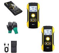 Precision Metal Detector Wall Scanner with Positioning Hole,Original Digital Wall Detector Scanner, for Detects Inside Wire, Deep Metal, Acts as Stud Finder (2pcs)