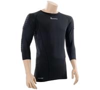 Precision Padded Baselayer Goalkeeper Junior Long Sleeve Protective Jersey Noir L