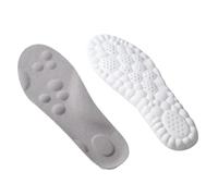 Précision Révolutionnaire Semelle Orthopédique Confort Semelles Cloud Technologie 4D Semelle intérieure Semelles confortables pour femmes hommes AMQ295 (Gris, D)