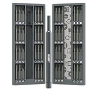 Precision Screwdriver Set 49 PCS Small Magnetic Bits Exquisite Tools Pentalobe Slotted Phillips Hex Torx Electronics Repair Kit for iPhone iPad Tablet Xbox