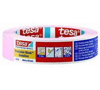 tesa PRECISION SENSITIVE 04333-00018-02 Bande de masquage Präzisionskrepp® rose clair (L x l) 50 m x 25 mm 1 pc(s)
