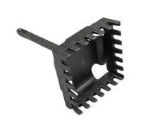 Precision Slot Cutter, Ergonomic Hole Saw, Square Punch Tool, Oscillating Sheetrock Plasterboard Cutting Device, Ceiling Wood Crafts Workshop Accessory, Utility Gear for Drywall, Bench, Construction