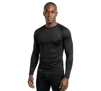 Precision Essential Long Sleeve Base Layer Noir L