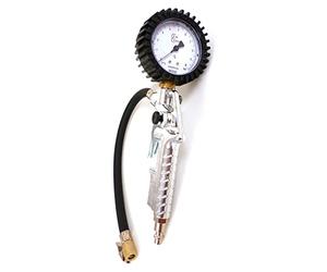 Precision-Steel poignée de gonflage manomètre homologué