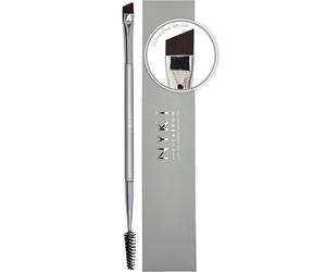 PRÉCISION ULTIME Brosse Sourcil & Goupillon Cils - Professionnelle Goupillon Sourcils Avec Brosse Cils - Duo Goupillon Sourcil Applicateur Avec Angulaires Pour La Teinture Des Goupillon A Sourcils