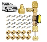 Precision Valve Tool, Universal Core Remover, 5.2 Inch Tool with Non Slip Grip, Ergonomic Steel Extractor, Tire Valve Device with Design, Maintenance Equipment for Home and Garage