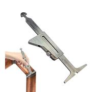 Precision Welding Gauge, Stainless Steel Measurement Tool, Height Gauge for Accurate Weld Reinforcement, Pipe Wall Thickness, and Internal Misalignment Checks, Industrial Pipeline Tool for Hobbyists