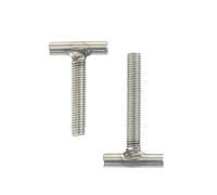 PrecisionFix 304 Stainless Steel Cylindrical Welding T-Shaped Screw M4M5M6M8M10M12(1pcs M10X45)
