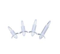 PrecisionFix Lot de 100 supports de circuit de verrouillage inversé for colonne d'isolation de carte en plastique, entretoise en nylon for ordinateur, trou de support de pilier(MCS-6 100PCS)