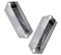 PrecisionFlex Lot de 2 outils de marquage d'angle et d'arc, 20 à 65 mm d'arc linéaire réglable à double usage pour le travail des métaux, l'ingénierie, la construction, la règle de dessin, outil de