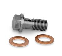 Precisiongeek Banjo Vis Boulon M10 x 1.25mm L-22mm INOX Freins