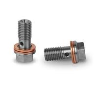 Precisiongeek Banjo Vis Boulon M10 x 1.25mm L-22mm INOX Freins Lot de 2