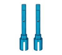 PrecisionGeek Lot de 2 joints d'arbre de transmission en aluminium compatibles avec Tamiya TT-02 / TT-02B / TT-02D / TT-02T - Remplacement pour 54502 - Bleu