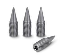 PrecisionGeek M10 L-35mm INOX Haut-Parleur Pointes de découplage/Cônes + Douille hexagonale Lot de 4
