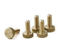 Precisiongeek Moleté Pouce Vis Laiton M4 x 10mm vis du boîtier de l'ordinateur