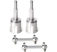 PrecisionGeek Os de rechange en alliage + arbres de transmission pour Tamiya TT01 TT01E TT02 - 1:10 RC