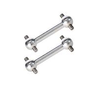 PrecisionGeek Tamiya Remplacement pour Voitures télécommandées TT01-TT01E TT02, Arbre de Transmission en Aluminium Dogbone - Ensemble de 2 pièces