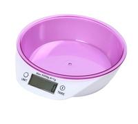 Precisions Balance de cuisson de cuisine avec bol amovible 1 g Précision électronique Aliments pour liquide/poudre Facile à nettoyer Cuisine amovible