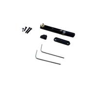 Precisions Chevalet de guitare Noir pour guitares à simple bobinage avec options de double écrou et accessoires complets