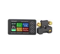 Precisions Coulombmeter DC6-60V Testeur de capacité de batterie avec écran couleur Moniteur de batterie