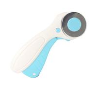 Precisions Coupe-tissu rotatif 45 mm avec poignée ergonomique pour quilters et cutter ergonomique