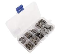 PRECISIONS Jeu de clés en acier au carbone Assortiment de ressorts à disque pour mécanique 3-4-5-6 mm