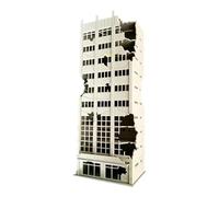 Precisions Modèle de Destruction de Guerre en Plastique à l ' échelle 1/100, Parfait pour Les dioramas et Les utilisations décoratives, scène de Destruction à l ' échelle