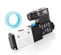 Precisions Vannes de commande pneumatiques 12 V actionnées 2 positions configuration 3 voies avec connexion rapide raccords électrovannes d'alimentation stable