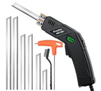 Preciva Couteau Électrique à Chaud - Découpeur de Mousse de Affichage Numérique avec 6 Lames, 0-600°C Chauffage Rapide, Outils Coupe Thermique pour Polyéthylène, Éponge, Caoutchouc, EPE, Panneaux KT