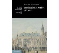 Preclassical Conflict Of Laws