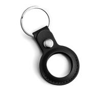 PRECORN Coque de protection pour Apple AirTag - Noir - Avec porte-clés - Compatible avec les étiquettes Air Tag