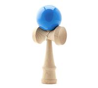 PRECORN Kendama Jeu d'adresse avec Balle Bleue | Jouet en Bois Jeu de Balle Jeu de dexterité Japonais en Bois de la Marque