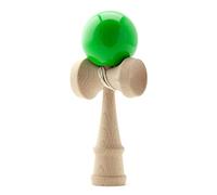 PRECORN Kendama Jeu d'adresse avec Balle Verte | Jouet en Bois Jeu de Balle Jeu de dexterité Japonais en Bois de la Marque