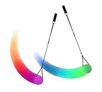 PRECORN Lot de 2 Poi Lumineux à LED Multicolores pour araignées, balançoires, Danse du Ventre