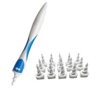 PRECORN Q-Grips Kit de nettoyage d'oreille en silicone à 360° avec 16 têtes de rechange hygiéniques